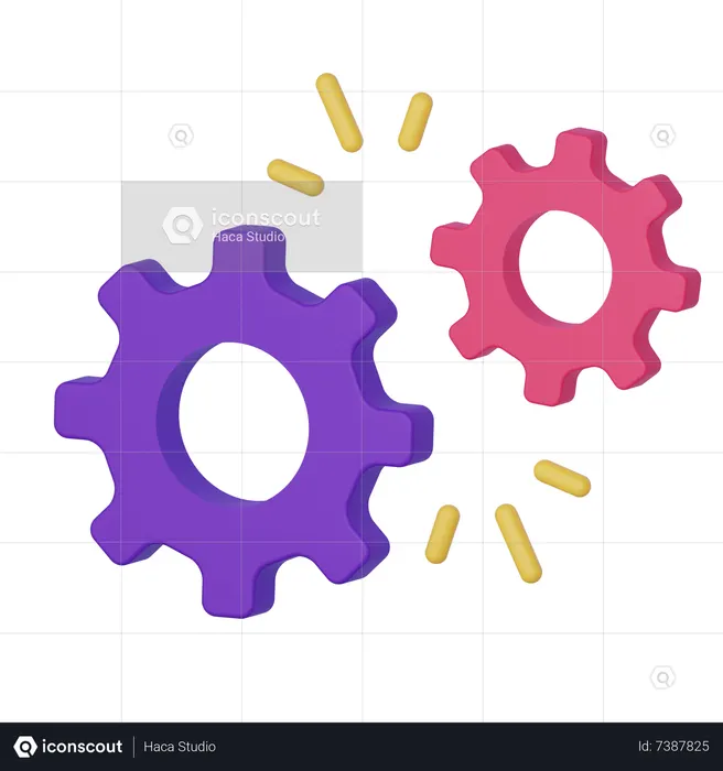 Paramètres  3D Icon