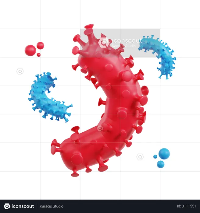 Parasite  3D Icon
