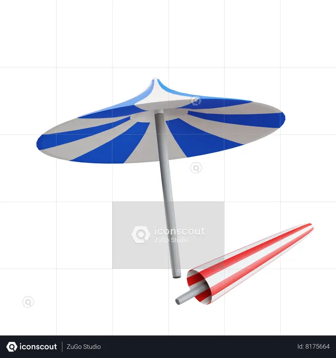 Parasol  3D Icon