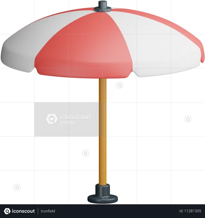 Parasol  3D Icon