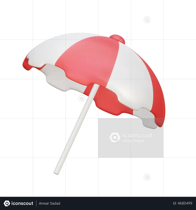 Parasol  3D Illustration