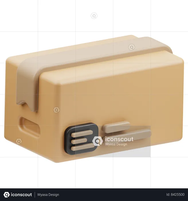 Parcel  3D Icon