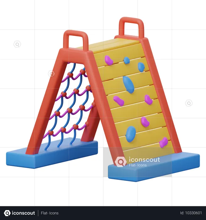 Parede de escalada  3D Icon