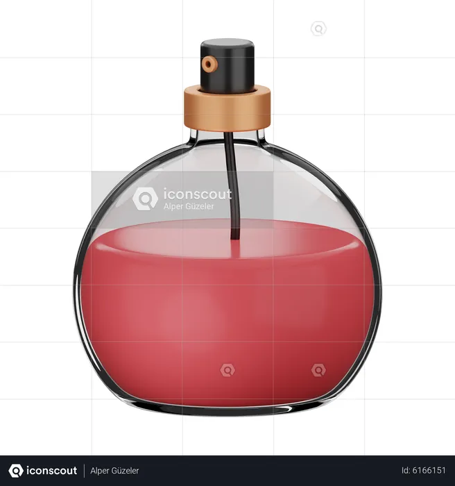 Parfümflasche  3D Icon