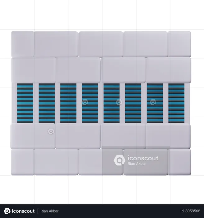 Park Rain Grate  3D Icon