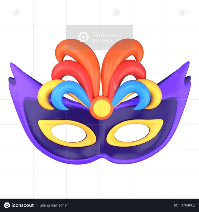 Party-Augenmaske  3D Icon