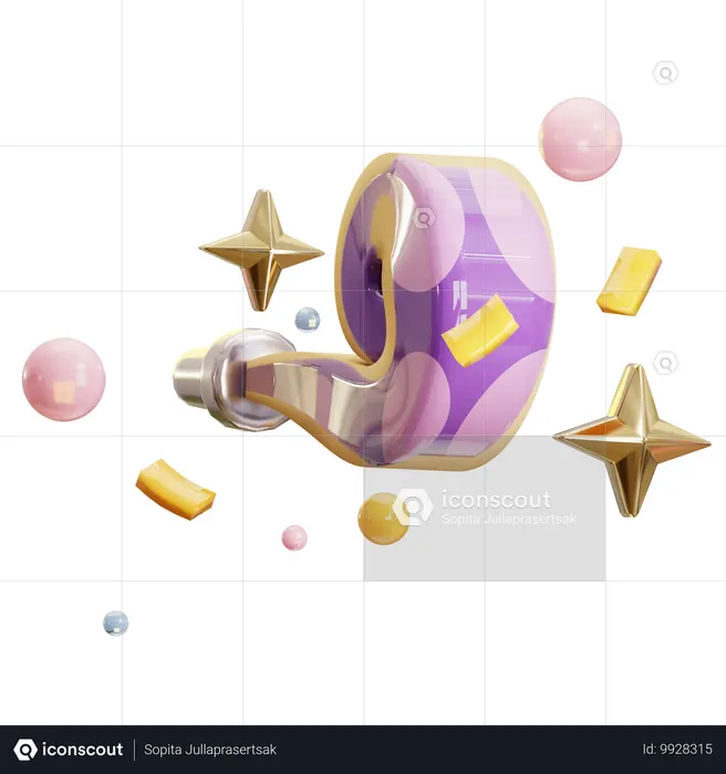 Party Blower Emoji 3D Icon