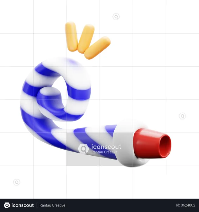 Party Blowout  3D Icon