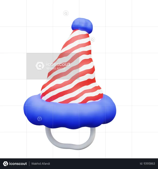 Party Cone Hat  3D Icon