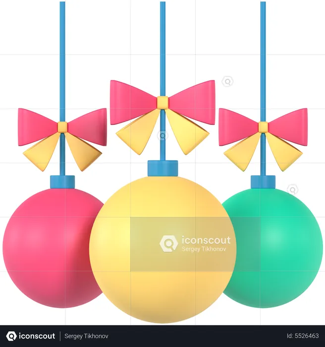 Party Decorations  3D Icon