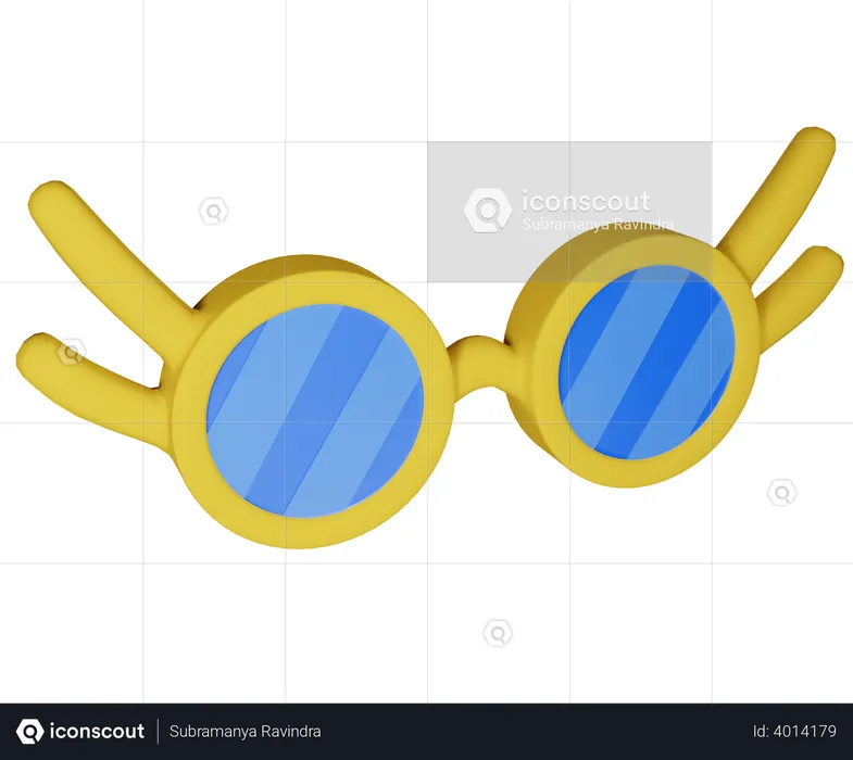 Party Goggles  3D Icon