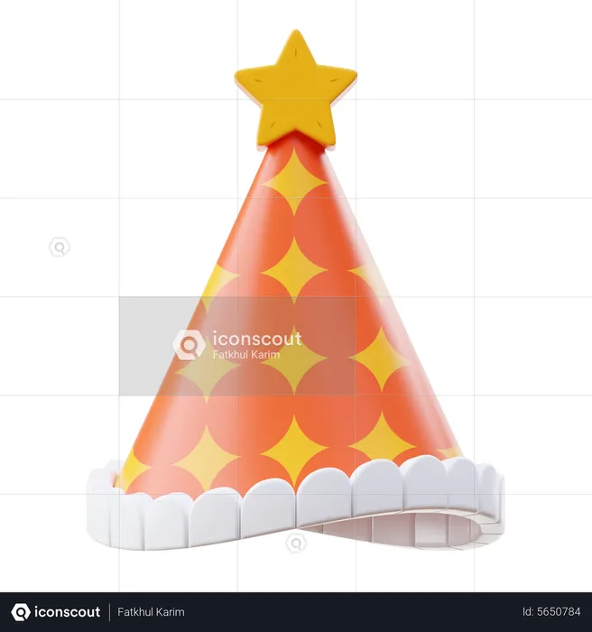 Party_hat_2  3D Icon