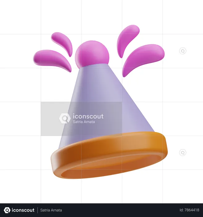 Party Hat  3D Icon