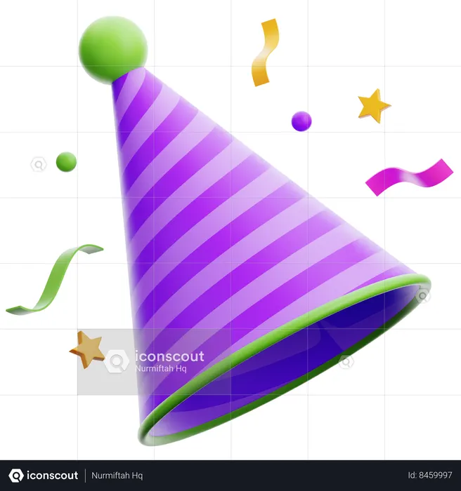 Party Hat  3D Icon