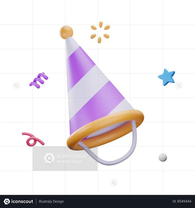 Party Hat  3D Icon