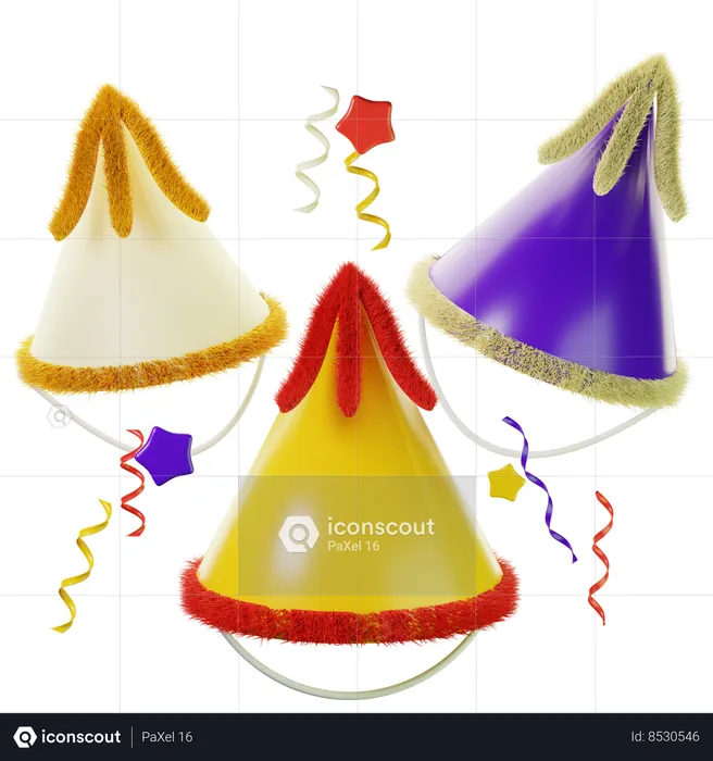 Party Hat  3D Icon