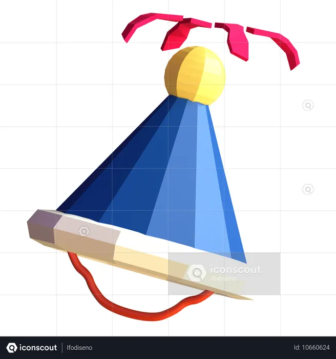 Party Hat  3D Icon