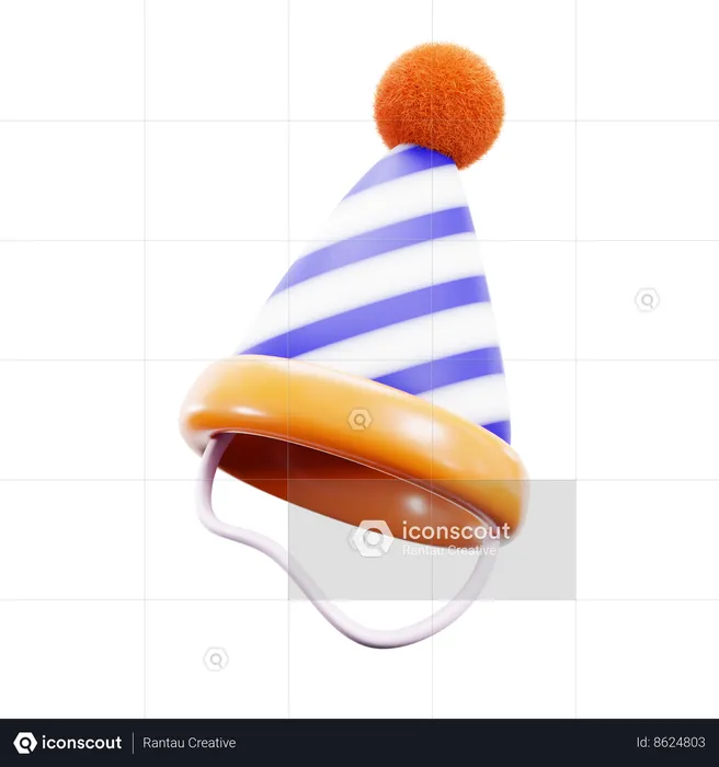 Party Hat  3D Icon