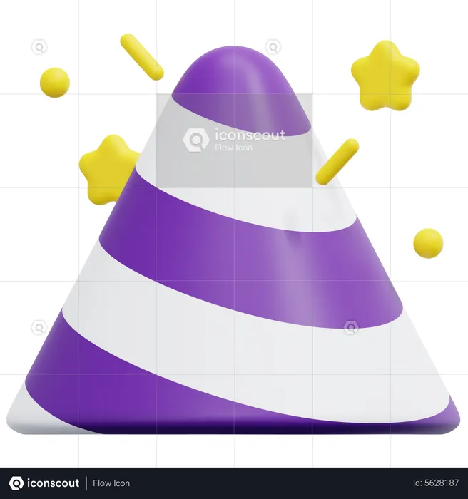 Party Hat  3D Icon