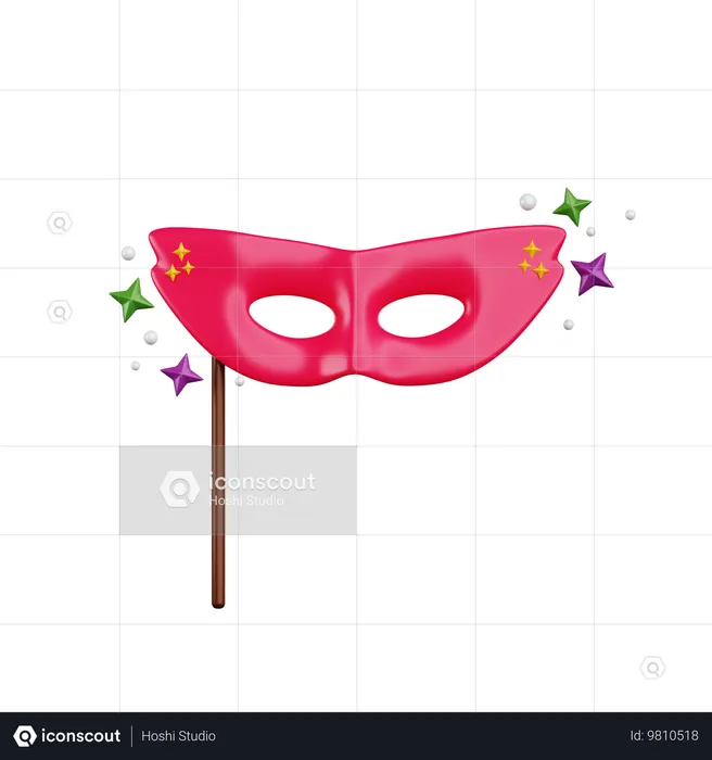 Party Mask  3D Icon