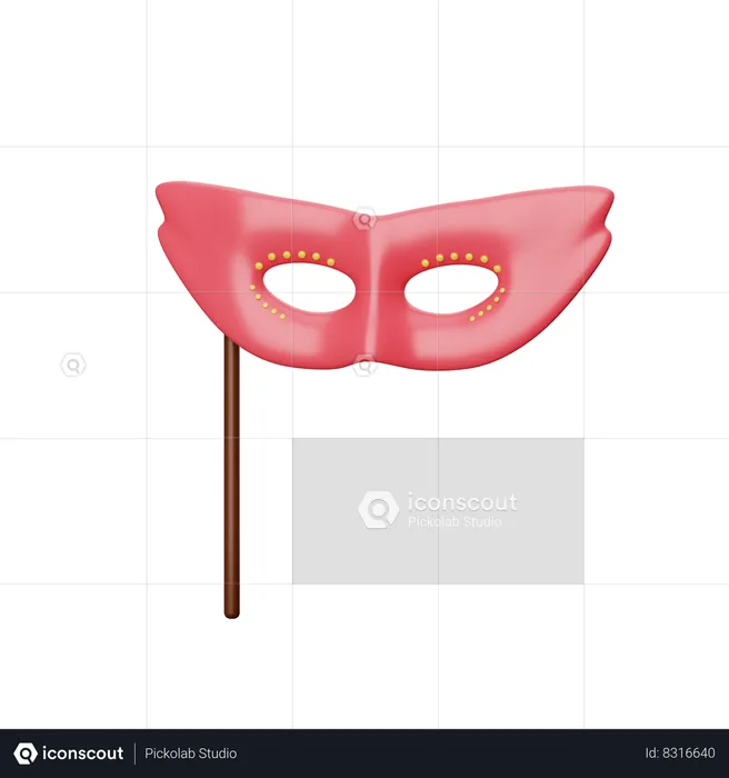 Party Mask  3D Icon