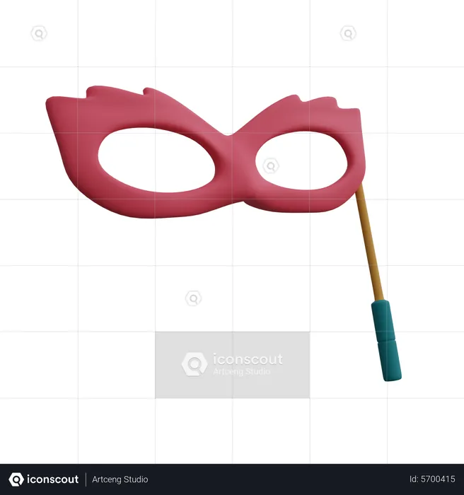 Party mask  3D Icon