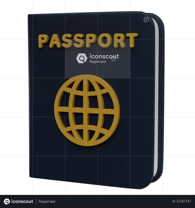 Passport  3D Icon