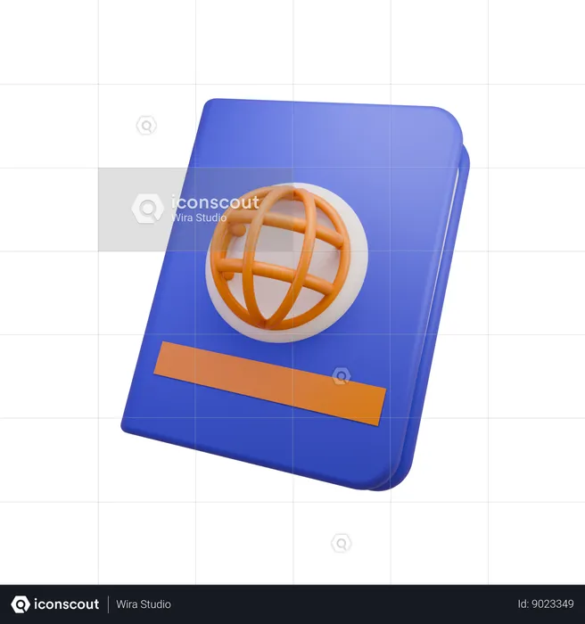 Passport  3D Icon