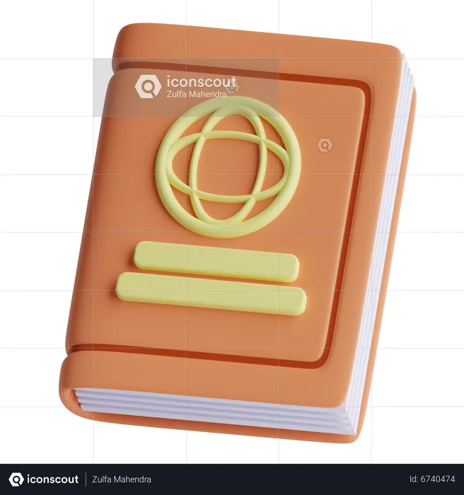 Passport  3D Icon