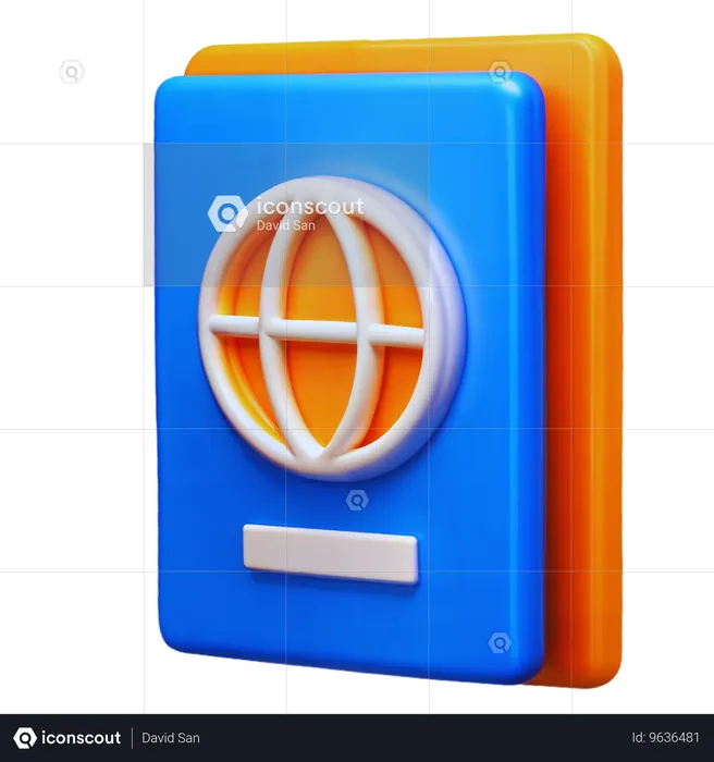 Passport  3D Icon