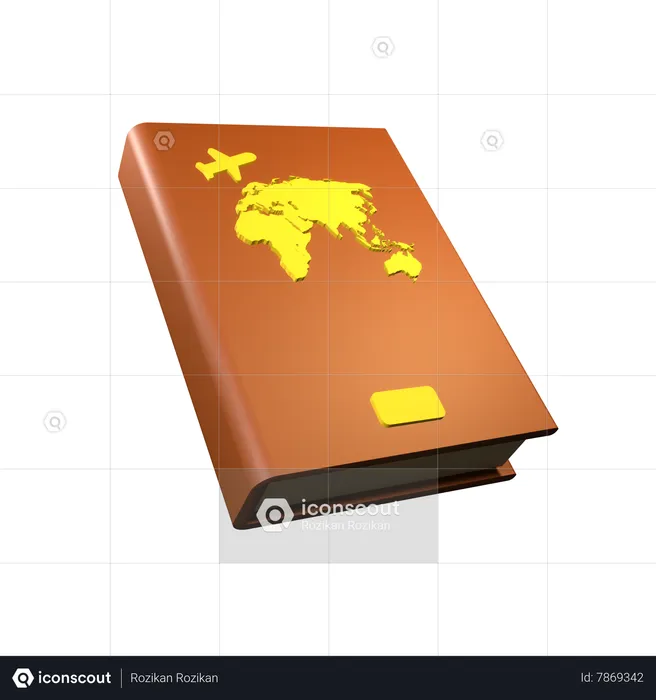 Passport  3D Icon