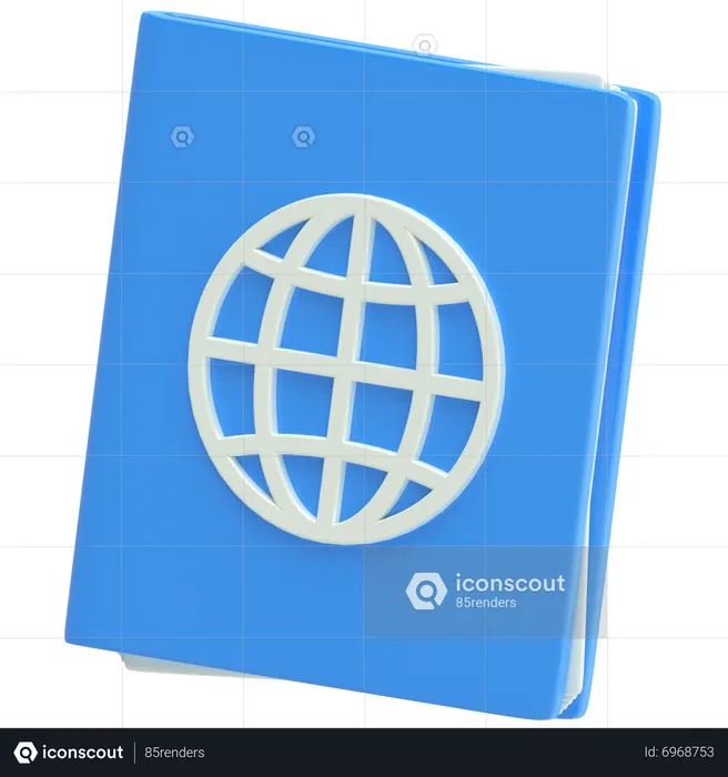 Passport  3D Icon