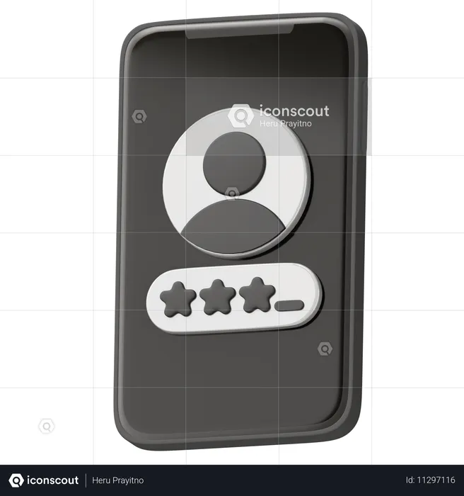 Password Login  3D Icon