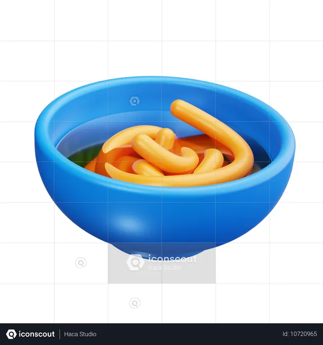 Pasta Dish  3D Icon