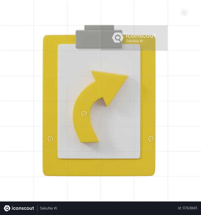 Paste  3D Icon