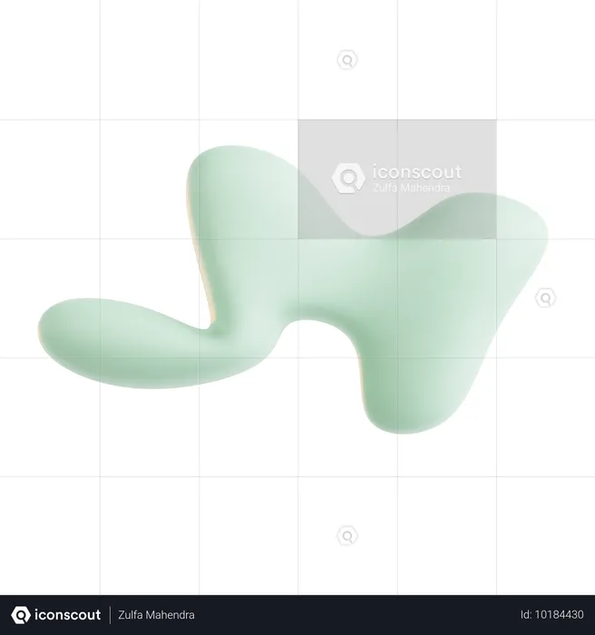 Pastel Fluid Shapes  3D Icon