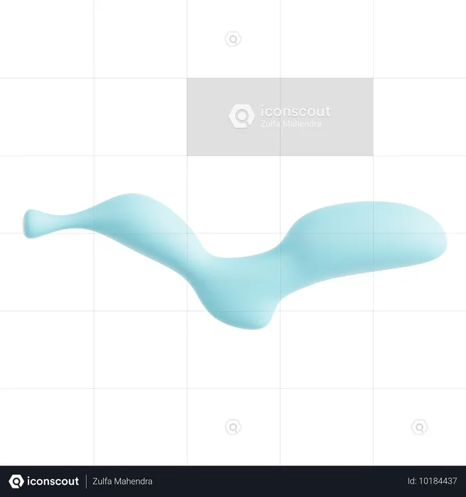 Pastel Fluid Shapes  3D Icon