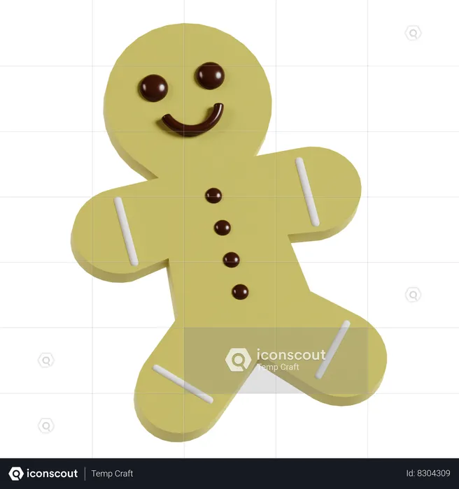 Pastel de navidad  3D Icon