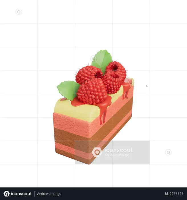 Pastry  3D Icon