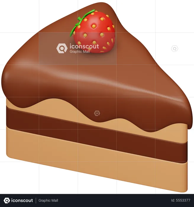 Pastry Cake  3D Icon