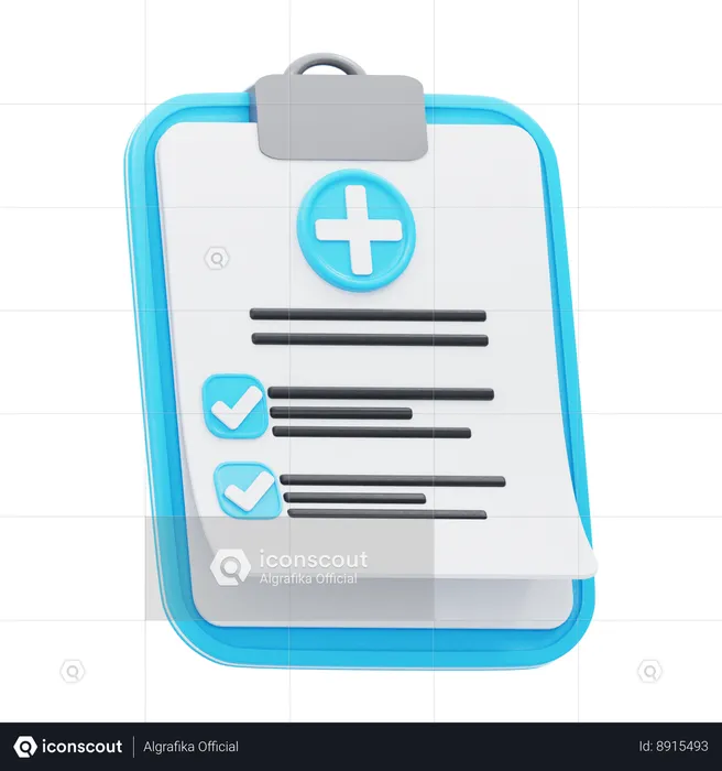 Patient Report  3D Icon