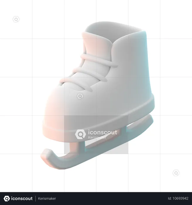 Patinagem no gelo  3D Icon