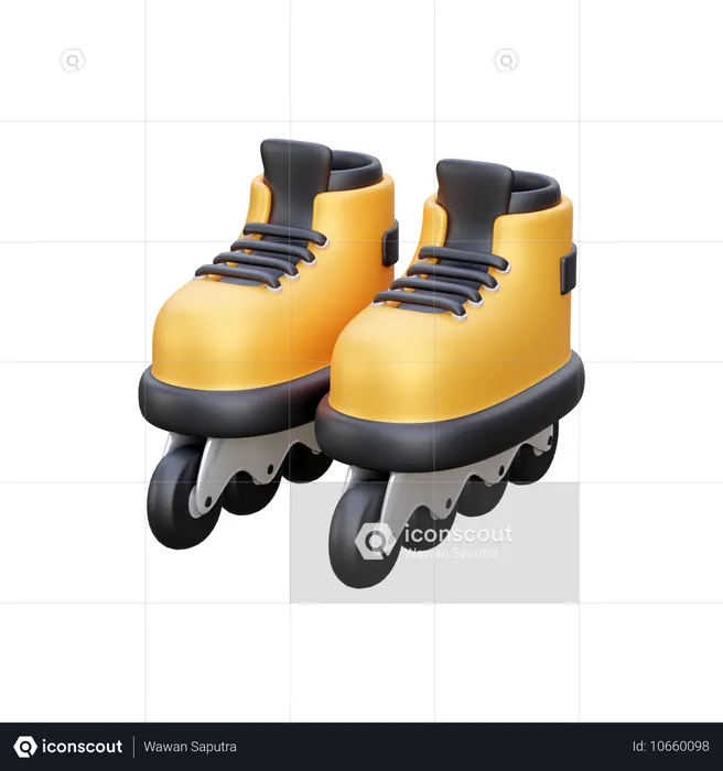 Patinete  3D Icon