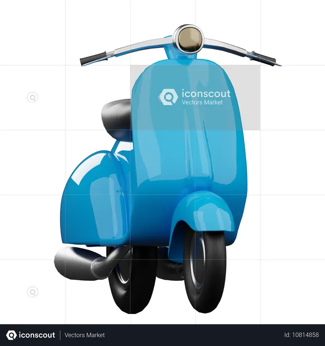 Lambreta  3D Icon