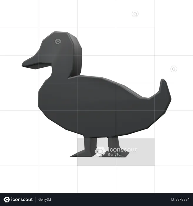 Pato  3D Icon