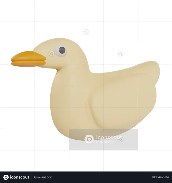 Pato de goma  3D Icon