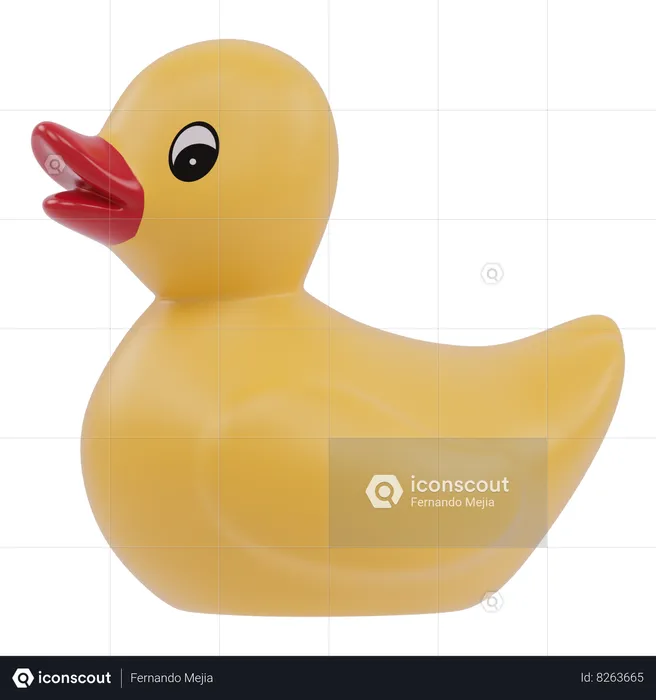 Pato de juguete  3D Icon