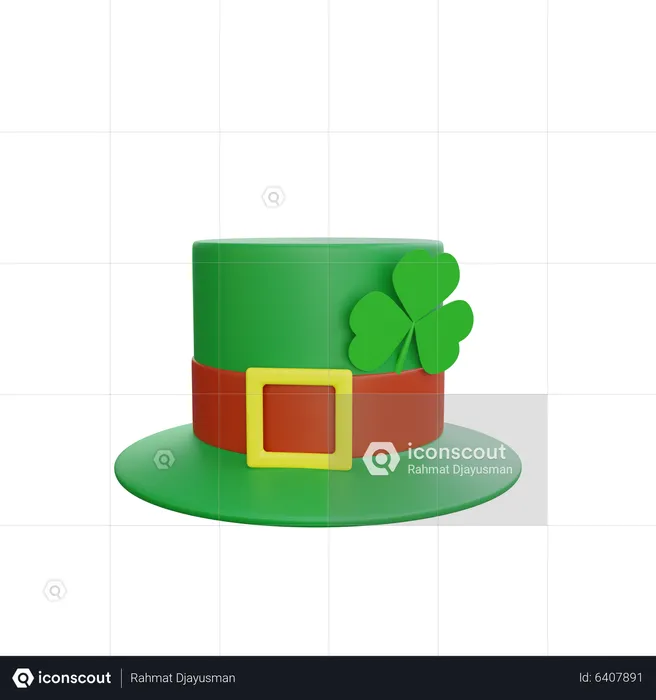 Patrick Hat  3D Icon