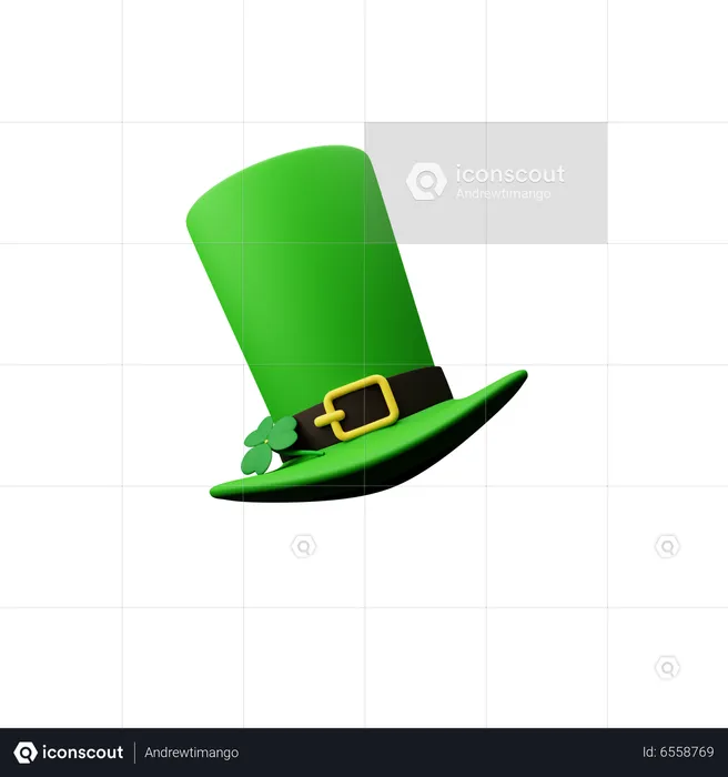 Patrick Hat  3D Icon