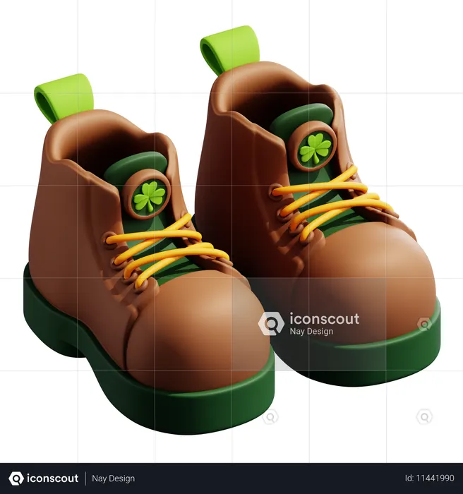 패트릭 신발  3D Icon